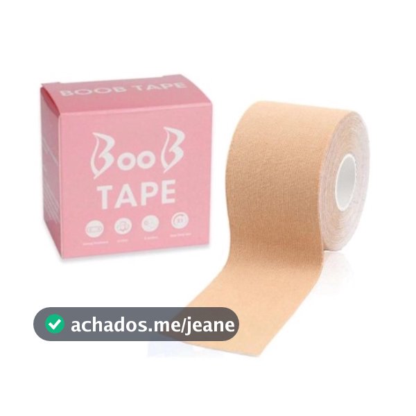 Sutiã Rolo Adesivo Levanta Peito Seio Fita Boob Tape Invisível