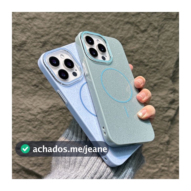 Capa MagSafe magnética céu estrelado para iPhone 11,12,13,14,15 16 PRO/MAX 16E capa estilosa com protetor de lente