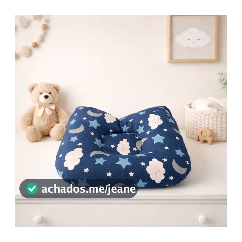 Almofada  para bebê anatômico - Travesseiro ergonômico macio para apoio de cabeça e pescoço recém nascido
