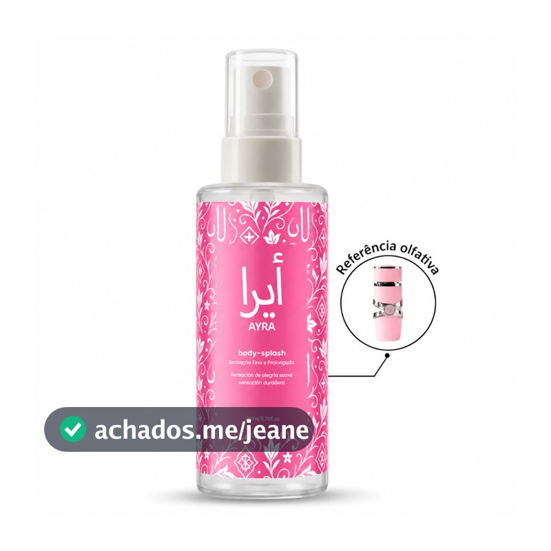 Body Splash Perfume feminino Yara Arabe Feminino 200ml