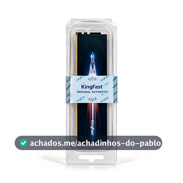 Memória RAM 16gb DDR4 Desktop 3200Mhz XMP NEW Kingfast