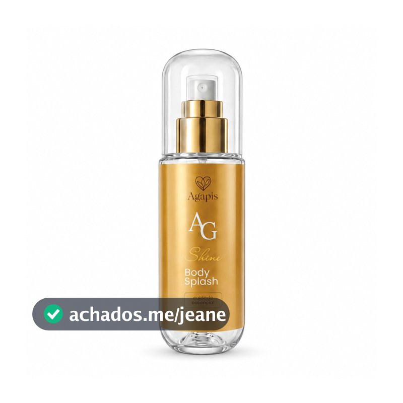 Perfume Feminino Body Splash Shine 200ml Desodorante Colônia Corporal Fragrância Feminina