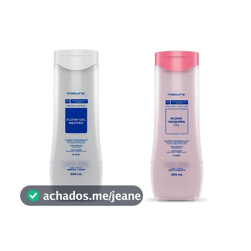 Flúor em Gel 200 ML - Maquira