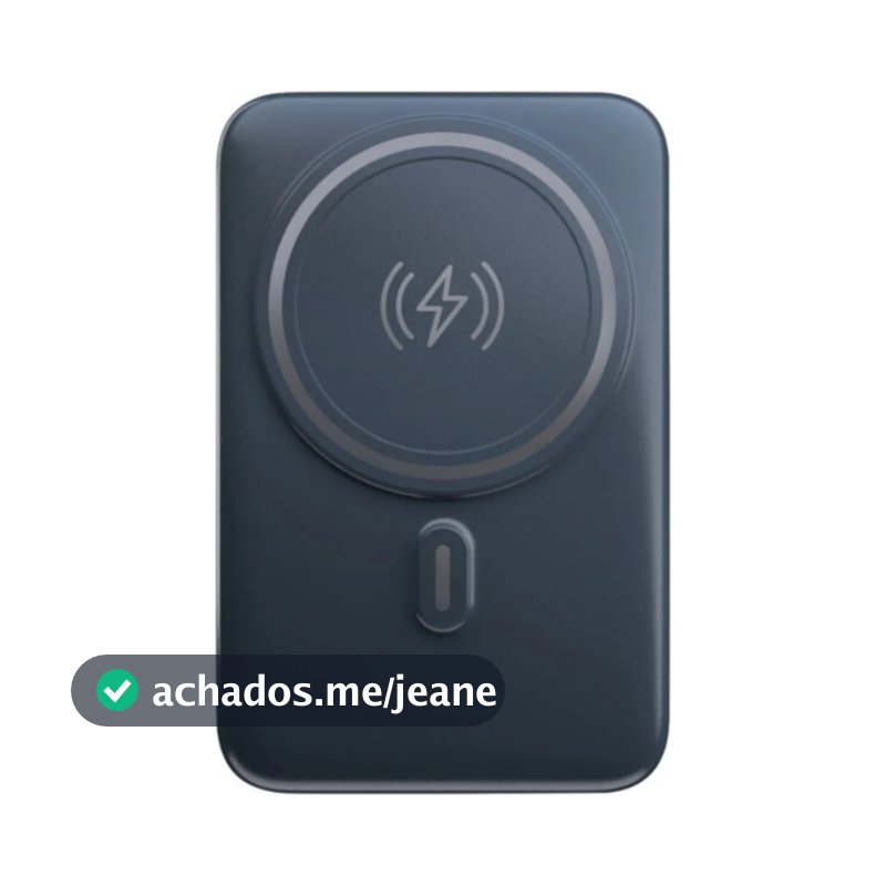 Power Bank Inducao 10.000mAh Geonav c/ Suporte Dobravel MagSafe - PB10MAGSG - Geonav