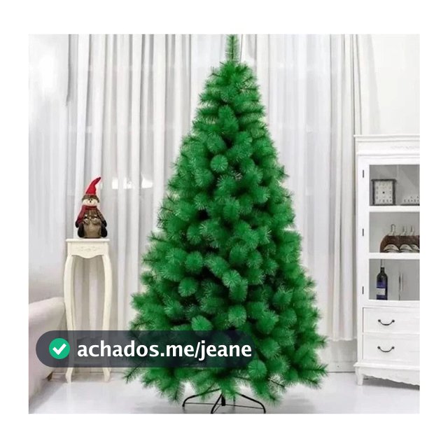 Árvore de Natal 1.80M 320 Galhos Pinheiro Grande Decoração Natalina Tradicional