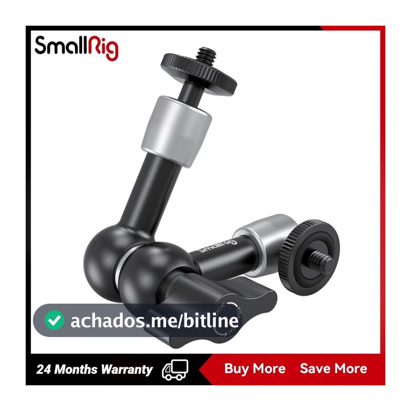 SmallRig Braço Mágico Articulado De 5,5 Polegadas C/Parafuso De 1/4 " Para Monitor LCD 2065