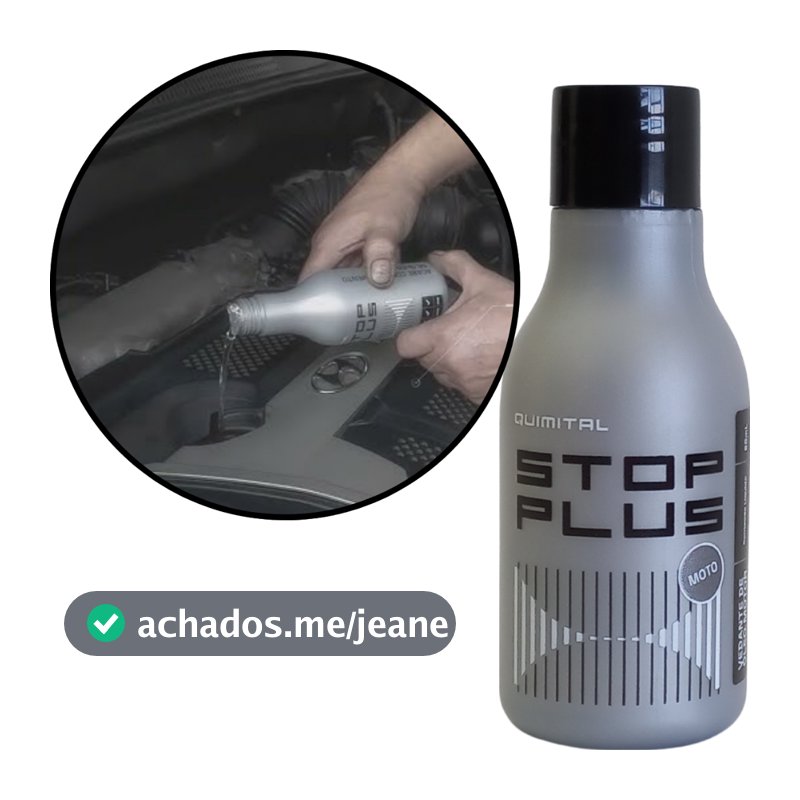 Veda Vazamento De Óleo Motor Stop Up Plus Moto Engine