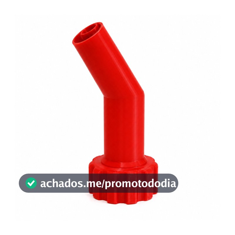 Bico Funil Rosqueável Para Galão Combustível 5L Rosca 40mm Abastecimento Reutilizável