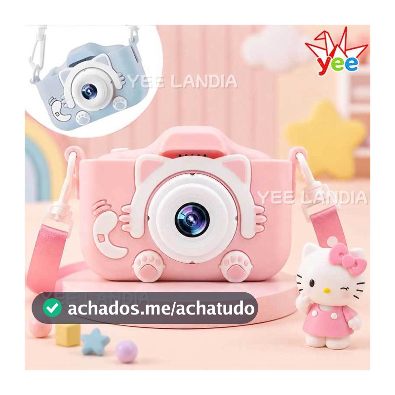 Camera Infantil Digital Filmadora Infantil Mini Maquina Fotografica Infantil Com Video Jogos Fotos