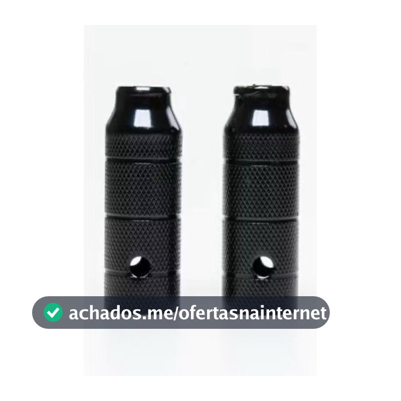 Par de Apoio Pedaleira TROLHÃO Bicicleta em Aço 38x110mm Cross Wheeling Dirt Bike Gios Absolut Hupi Viking