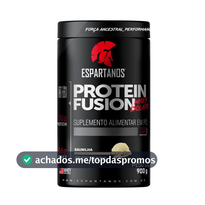 Protein Fusion Whey Isolate 900g - Espartanos
