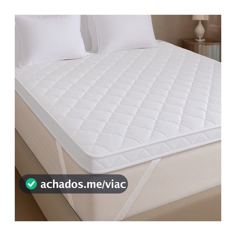 Pillow Top Espuma D33 Hipoalergênico BF Colchões - Solteiro, Casal, Queen e King