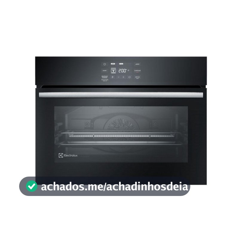 Forno de Embutir Elétrico Electrolux 50L Experience Air Fryer, PerfectCook360 e Painel Touch (OE5EA)