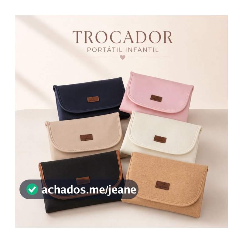 Trocador Portátil Infantil Premium Ellen Arte e Companhia