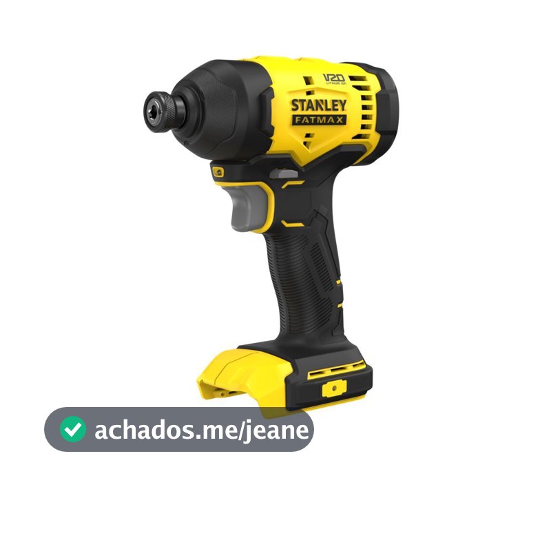 Parafusadeira de Impacto STANLEY SBI801B 6,35mm 20V