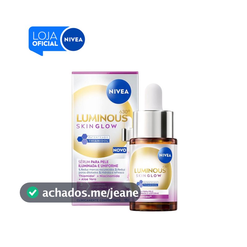Sérum Facial NIVEA Luminous630 Skin Glow 15ml