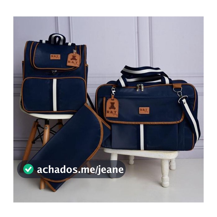 Bolsas Maternidade Mala De Bebê Com Mochila Grande 2 Em 1 E Trocador Kit Completo