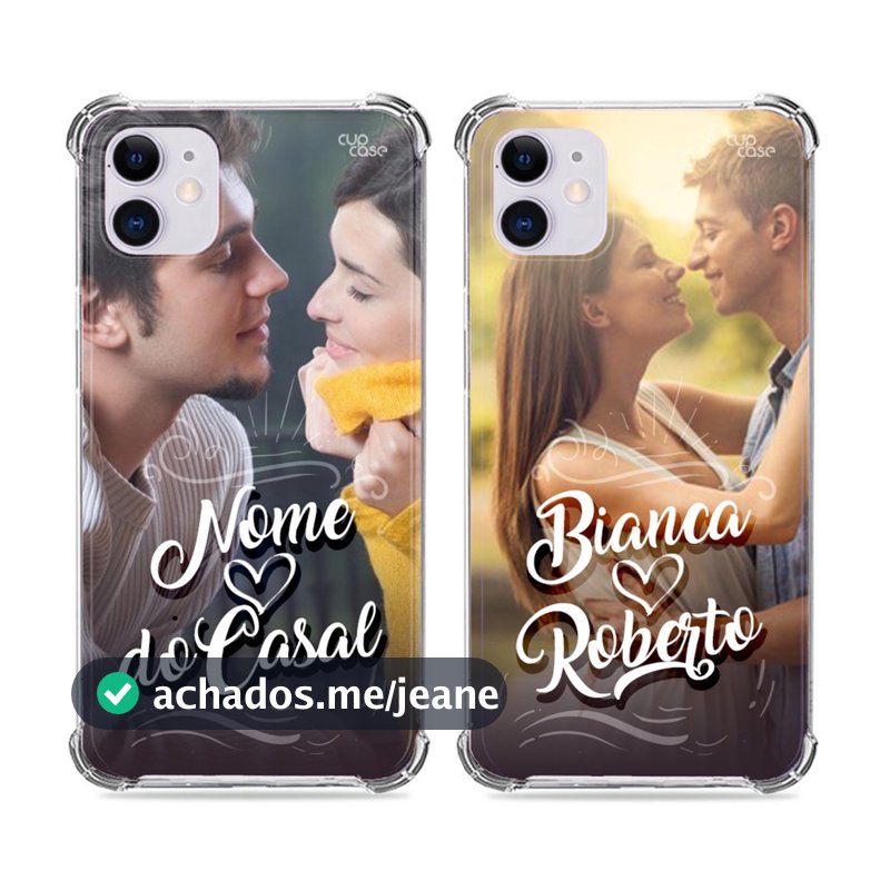 Capinha Capa Personalizada com Foto Frase Desenho e Arte para Todos os Modelos de Celular