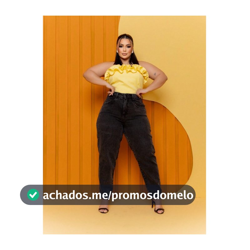 Calça Jeans Mom Plus Size Cintura Alta Premium Grafite