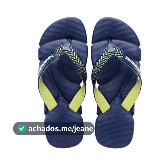 Chinelo Havaianas Power 2.0 para Homem – Conforto Extra, Esportivo, Flexível e Durável 0306