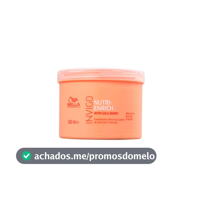 Máscara Invigo Nutri-Enrich 500ml - Wella Professionals