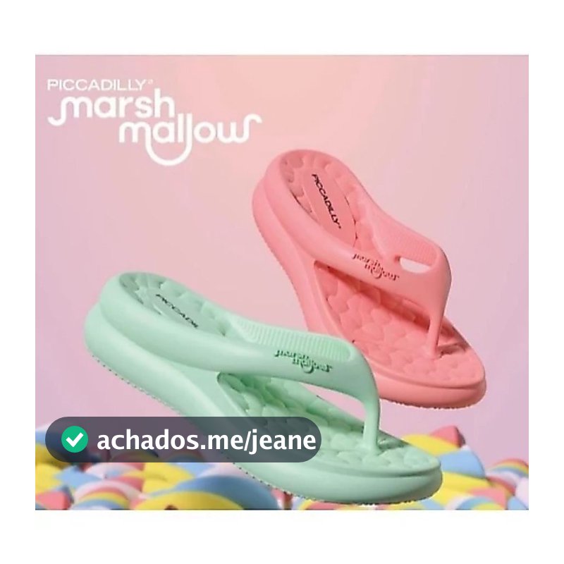 Chinelo Feminino Nuvem Ortopédico Piccadilly Marshmallow | Lançamento! | Produto Original Piccadilly