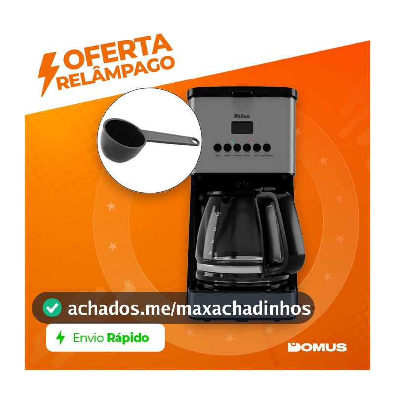 Cafeteira 40 Cafezinhos PCF40B Painel Digital Philco