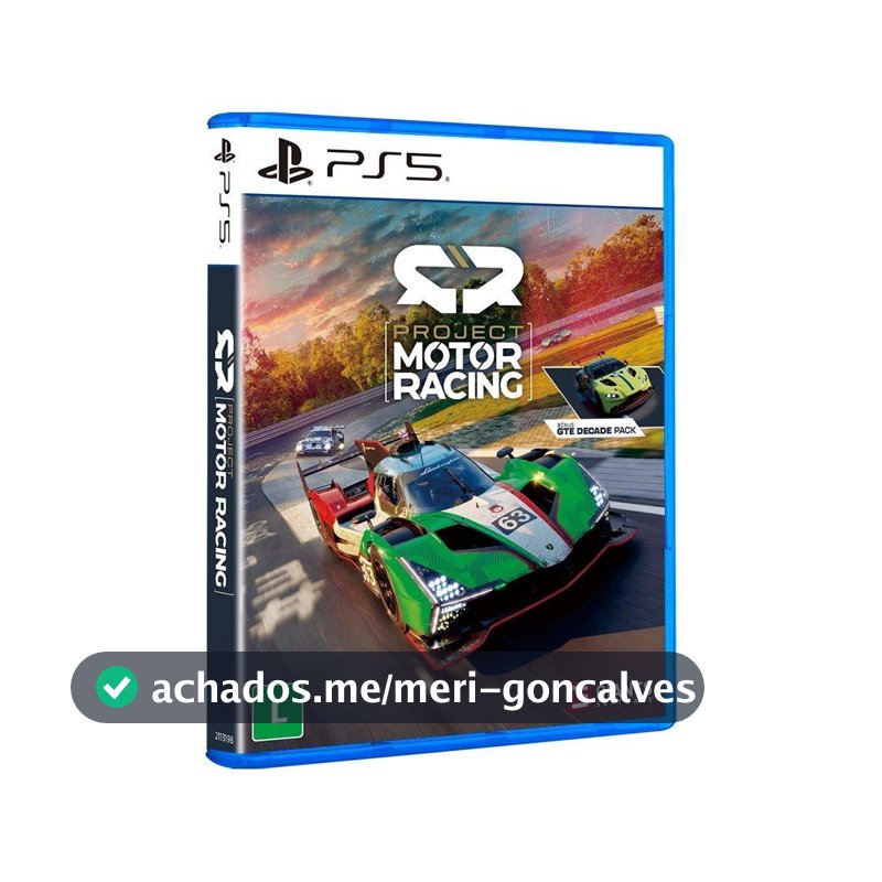 Jogo PROJECT MOTOR RACING, PS5 - GS000004PS5