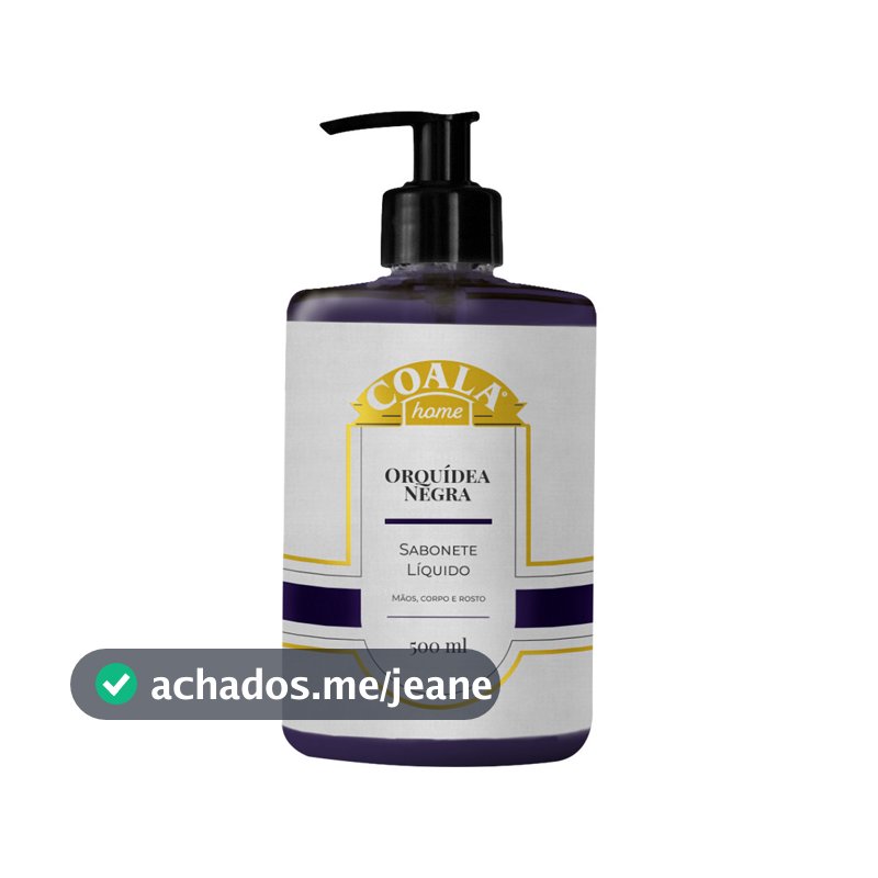 Sabonete Líquido Orquídea Negra 500ml