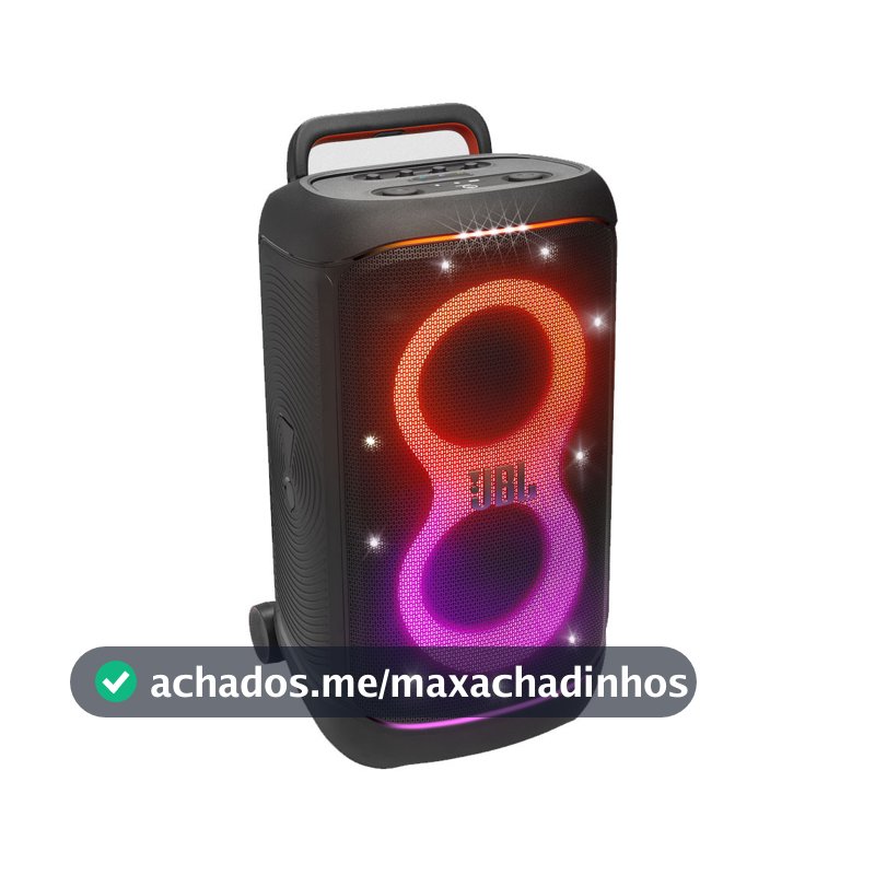 Caixa de Som  PartyBox 520 400W Bluetooth Bateria 15h Luzes JBL