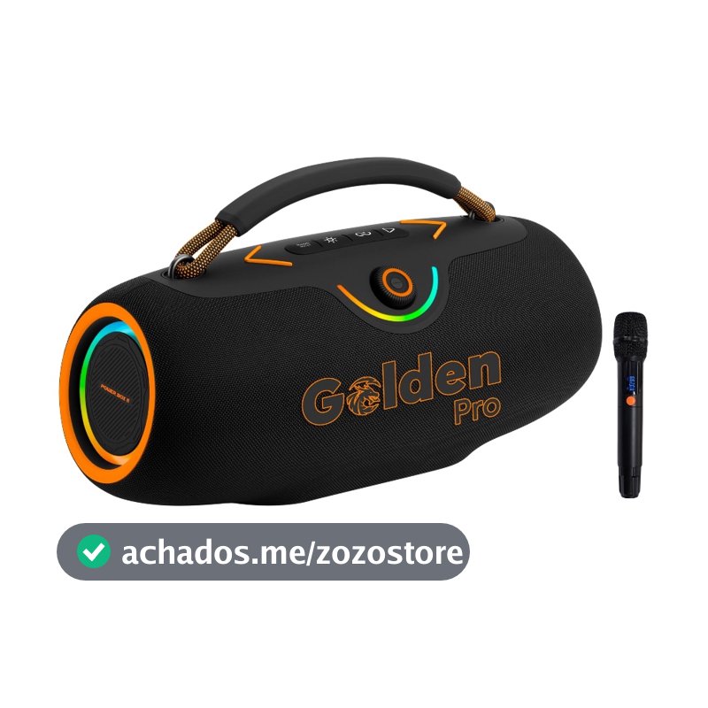 Caixa De Som Com Microfone 350w Power Box 11 Ipx6 - 127/220v