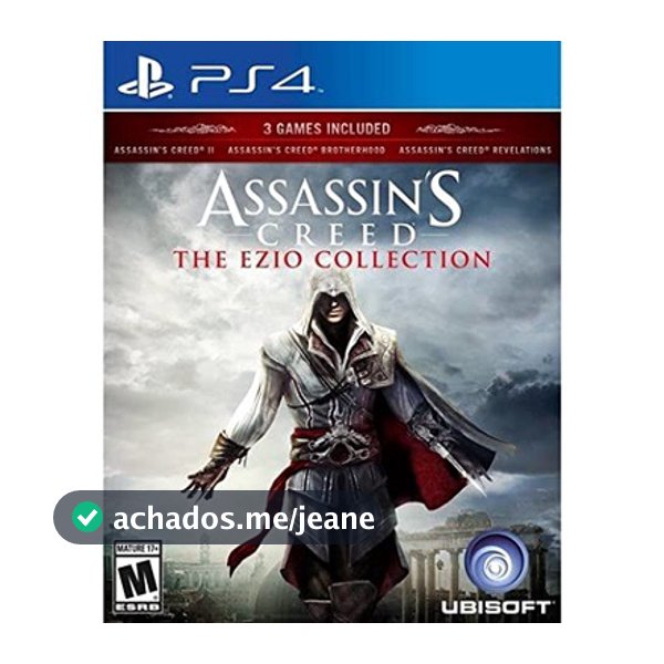 Assassins Creed The Ezio Collection PS4 Midia Fisica
