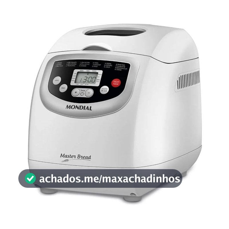 Panificadora Mondial Master Bread 19 Programas Digital 700W