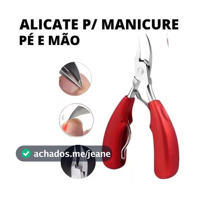 ANA1108 Grande Alicate cortador de unhas Aço