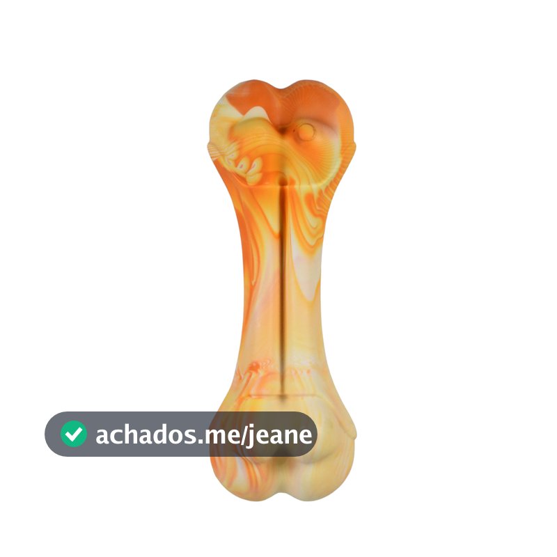 Osso de Nylon Chewy Brinquedo p/ Cães Chalesco - Tamanho G