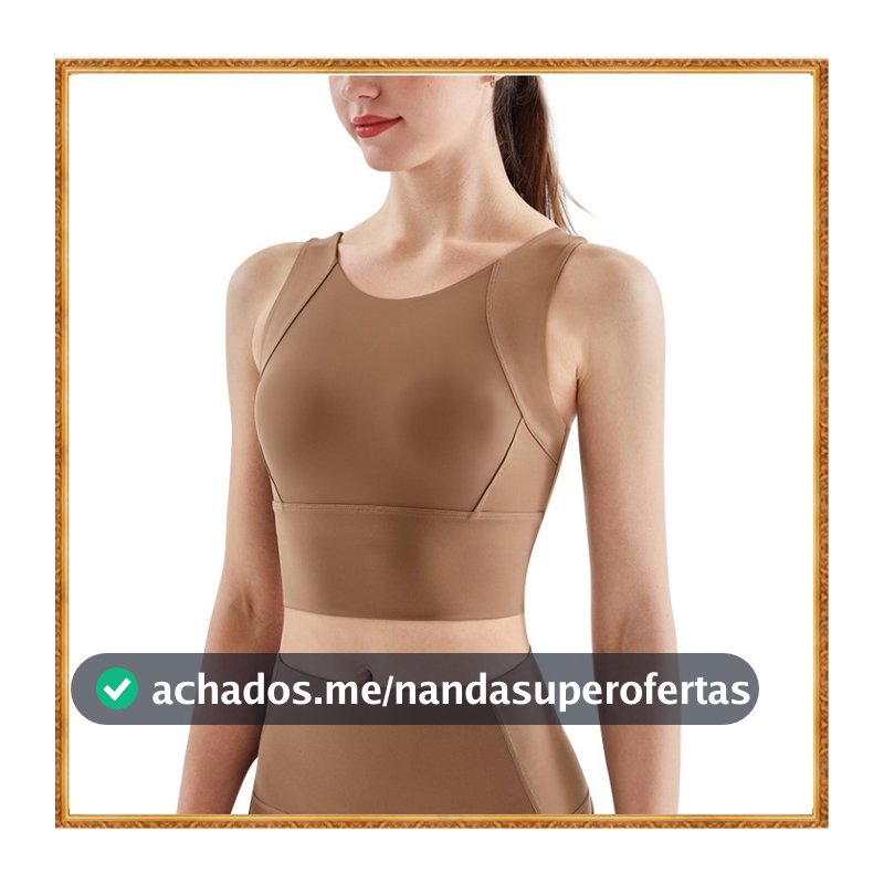 Lulu yoga Feminino  Alta Intensidade de Alta Intensidade de Choque - Soutien de Intensidade de Aptidão Esportiva WX18