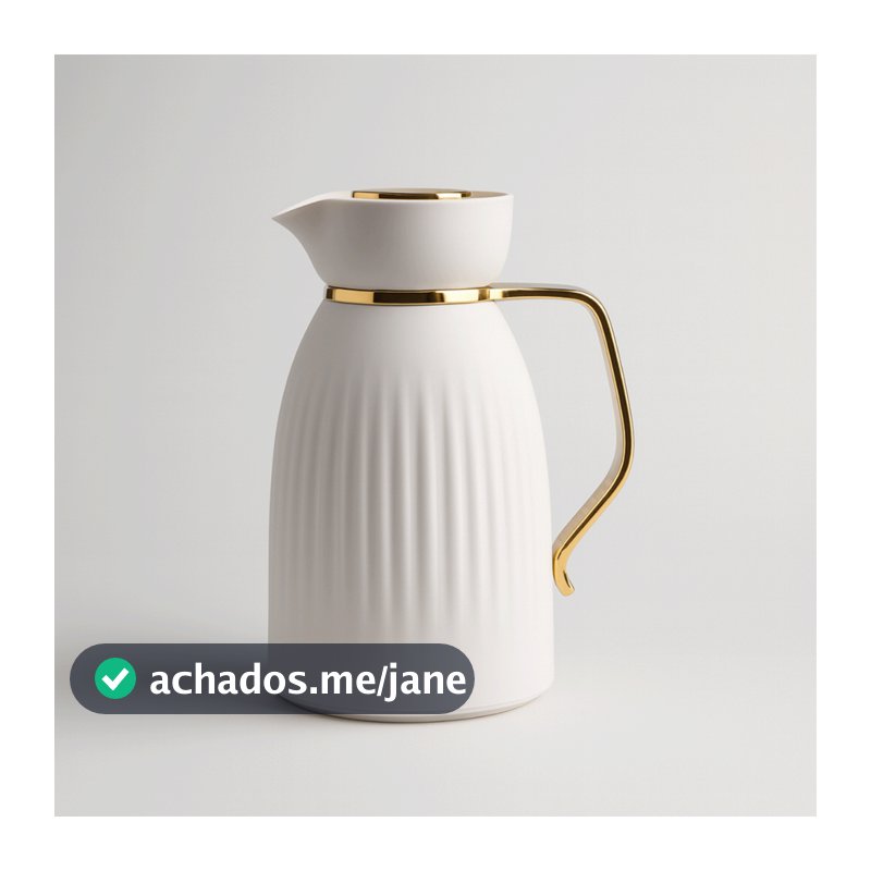 Garrafa Térmica Café 1 Litro Click Abre e Fecha Premium
