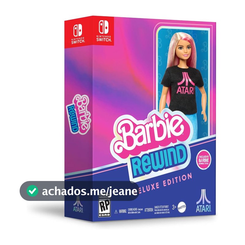 Barbie Rewind Deluxe Edition Switch Midia Fisica