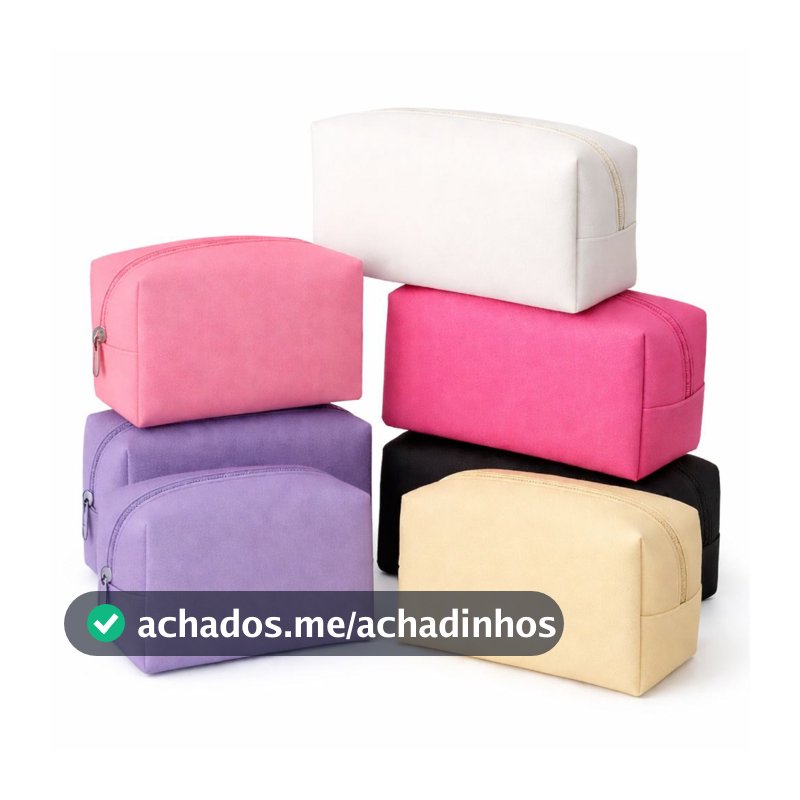 Kit 50 Necessaire bolsa bolsinha porta objetos feminina e masculina -  Variações com 30 Unids e 50 Unids