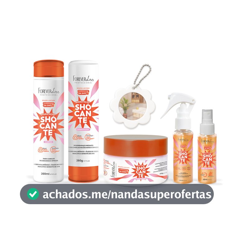 Kit Completo Hidratação SHÔcante Forever Liss + Brinde