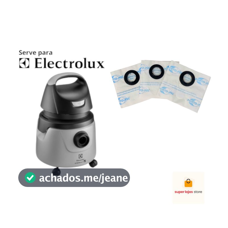 Saco Aspirador Eletrolux A10 Smart Com 3 Unidades