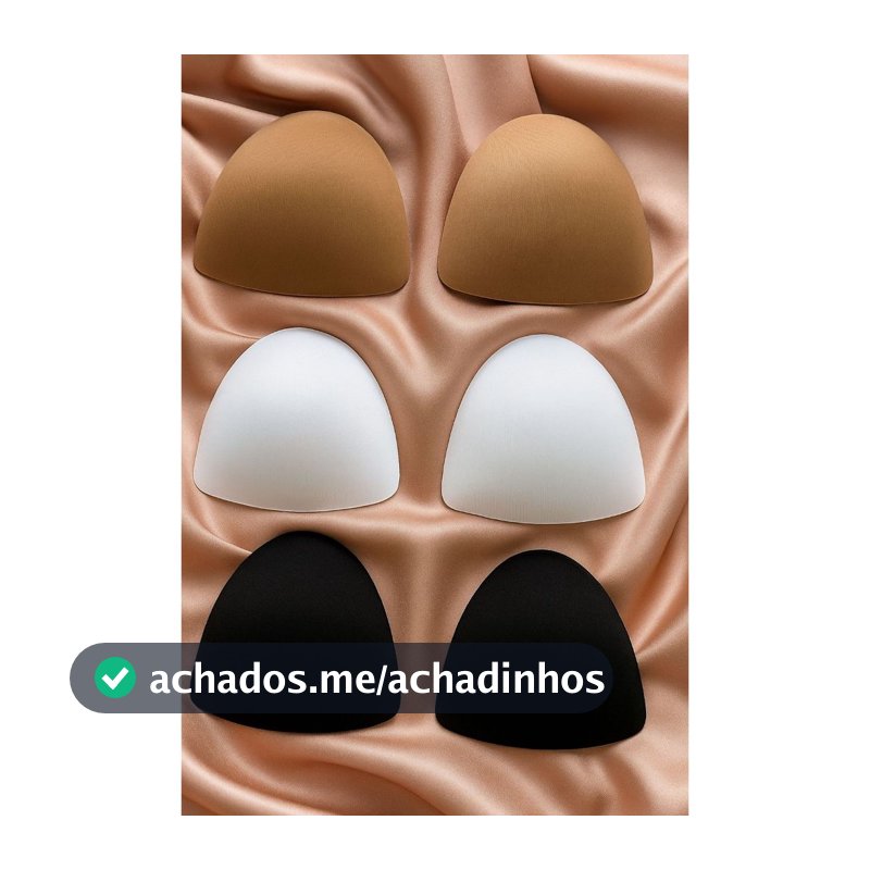 Bojo Removível Biquíni Moda Praia  (5 PARES)