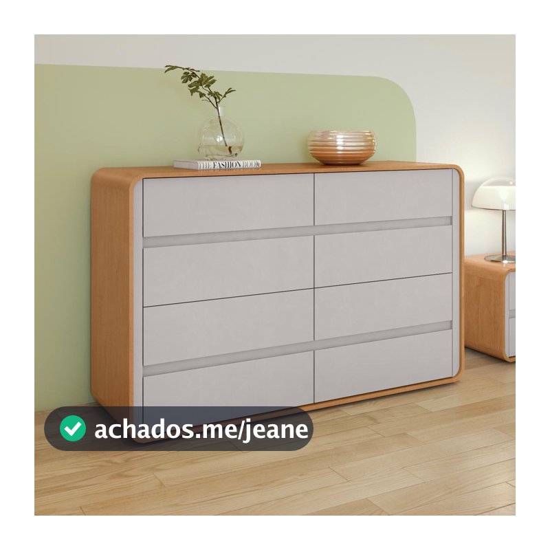 Comoda Lopas Easy Like  Amendoa Clean/Off White
