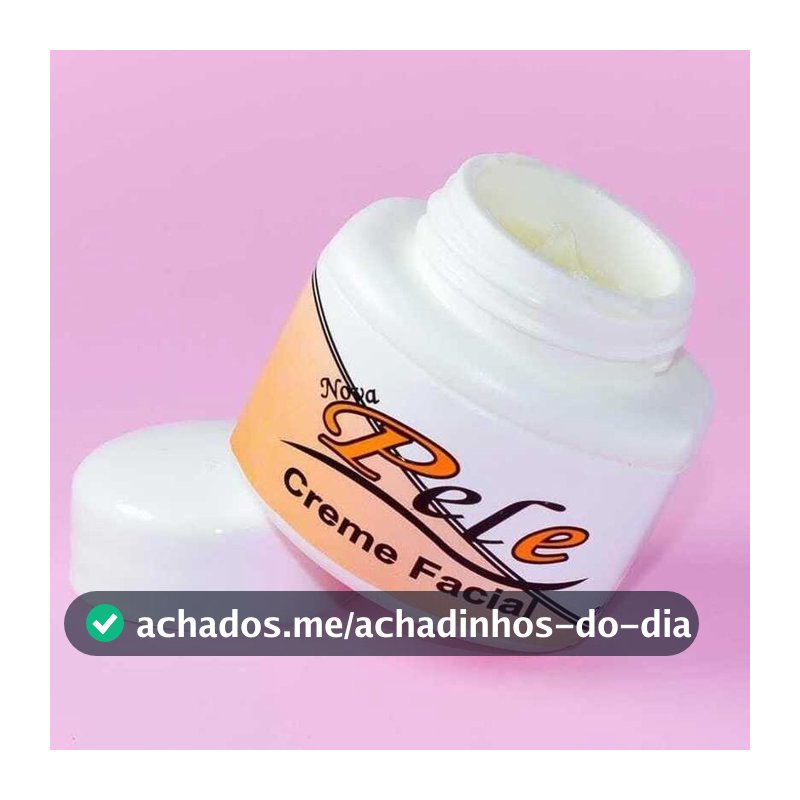 Creme Facial Clareador Nova Pele