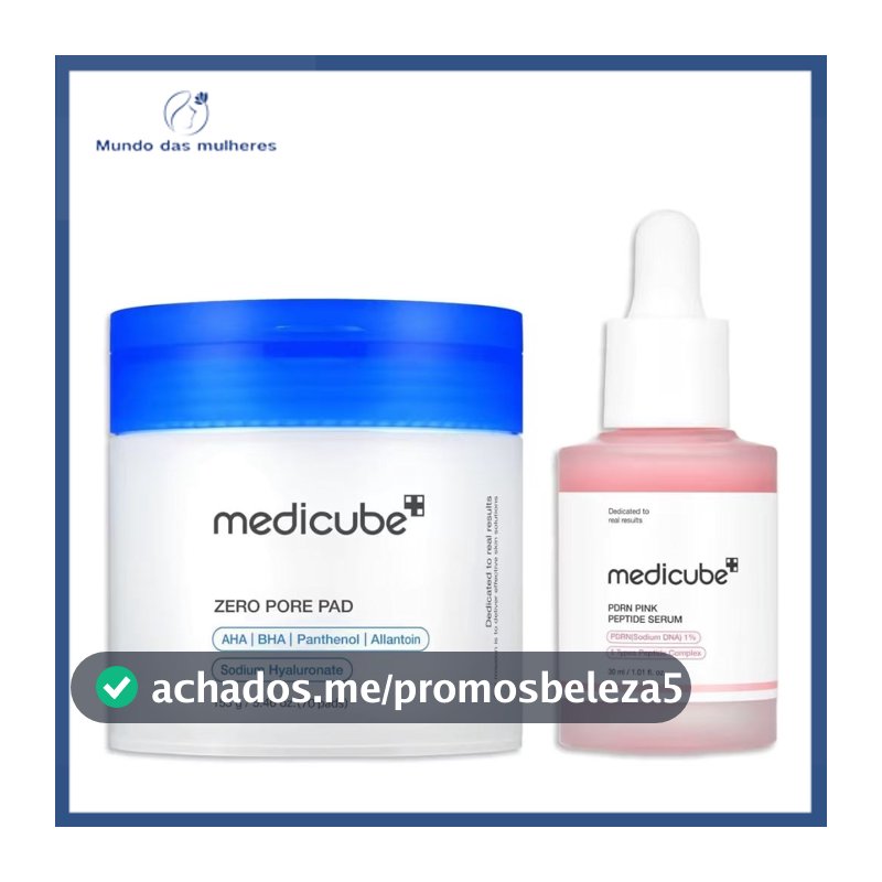 Medicube zero pore pad 2.0 Salmon PDRN Pink Ampoule 30ml