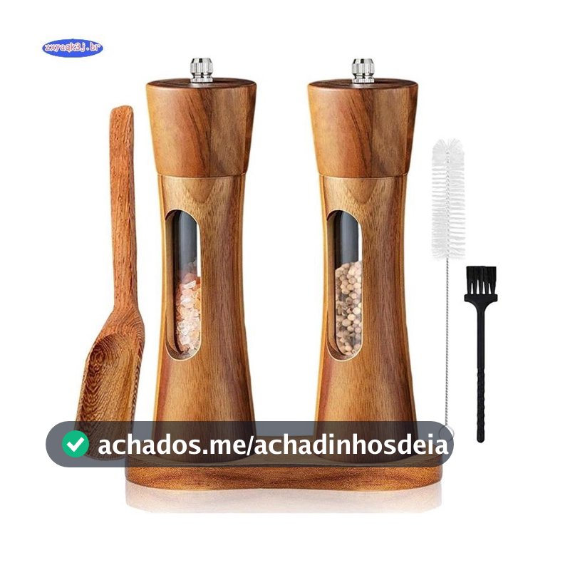 Moinho De Pimenta Sal E Manual Especiarias Com Moedor Cerâmico Ajustável Para De Piment