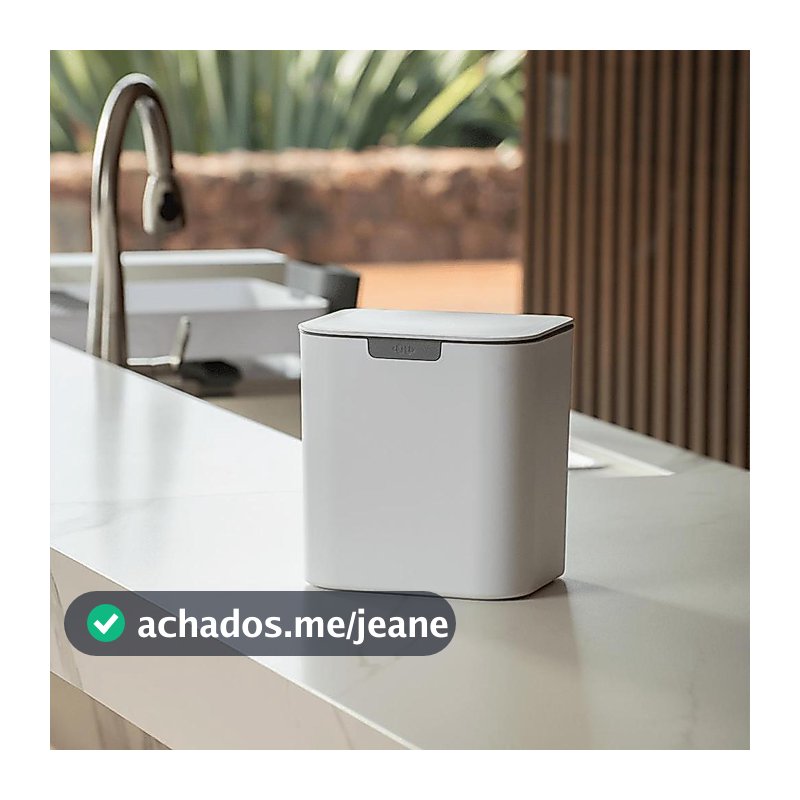 Lixeira de Bancada/Parede Ou 5L Linha Liv