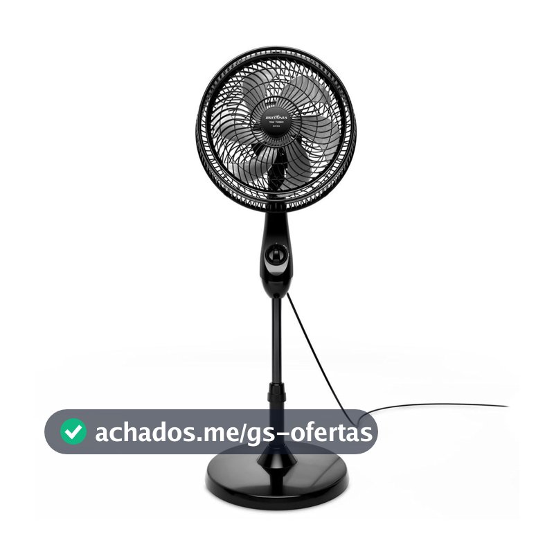 Ventilador de Coluna Britânia Maxx Force 6 Pás 75W BVC31A