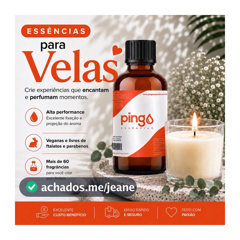 Essências Óleo para Velas Aromáticas - 100ml