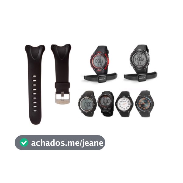 Pulseira Compatível Relógio Speedo Monitor Cardíaco 80565